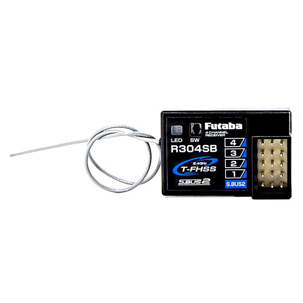 Futaba R304SB T-FHSS 4-Channel Telemetry Enabled 2.4GHz Receiver