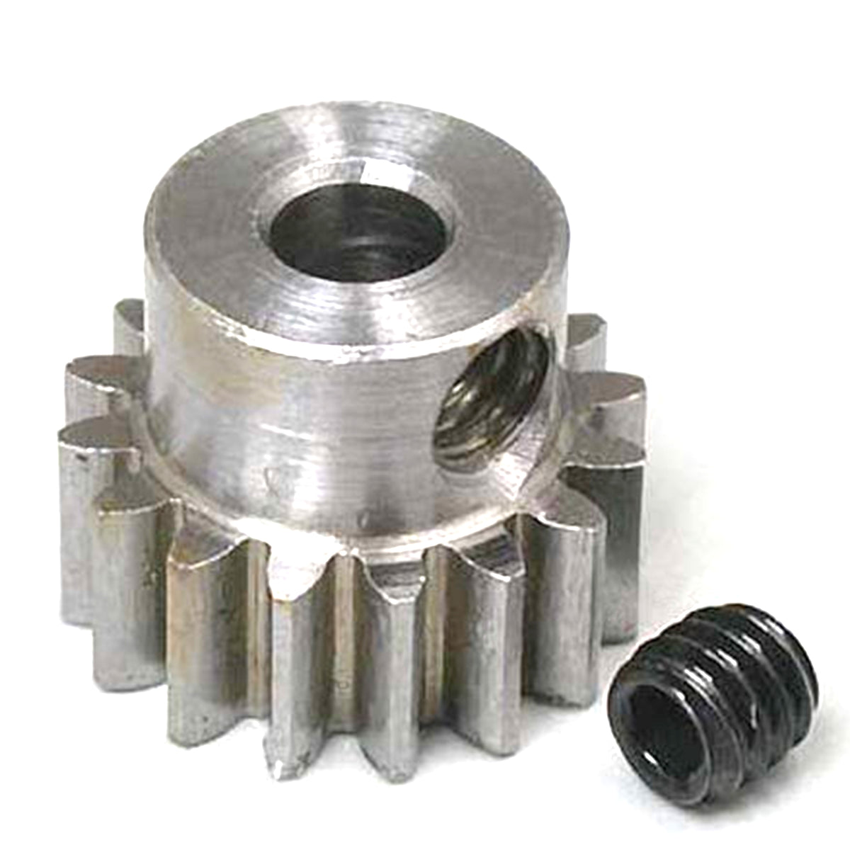 Robinson Racing 19 Tooth .6 MOD Metric Steel Alloy Pinion Gear, 1/8" Bore