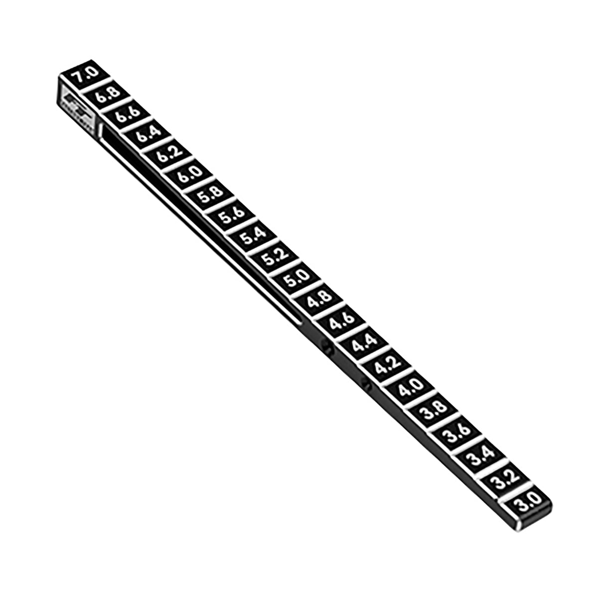Team Associated Factory Team Stepped Ride Height Gauge, 3-7mm