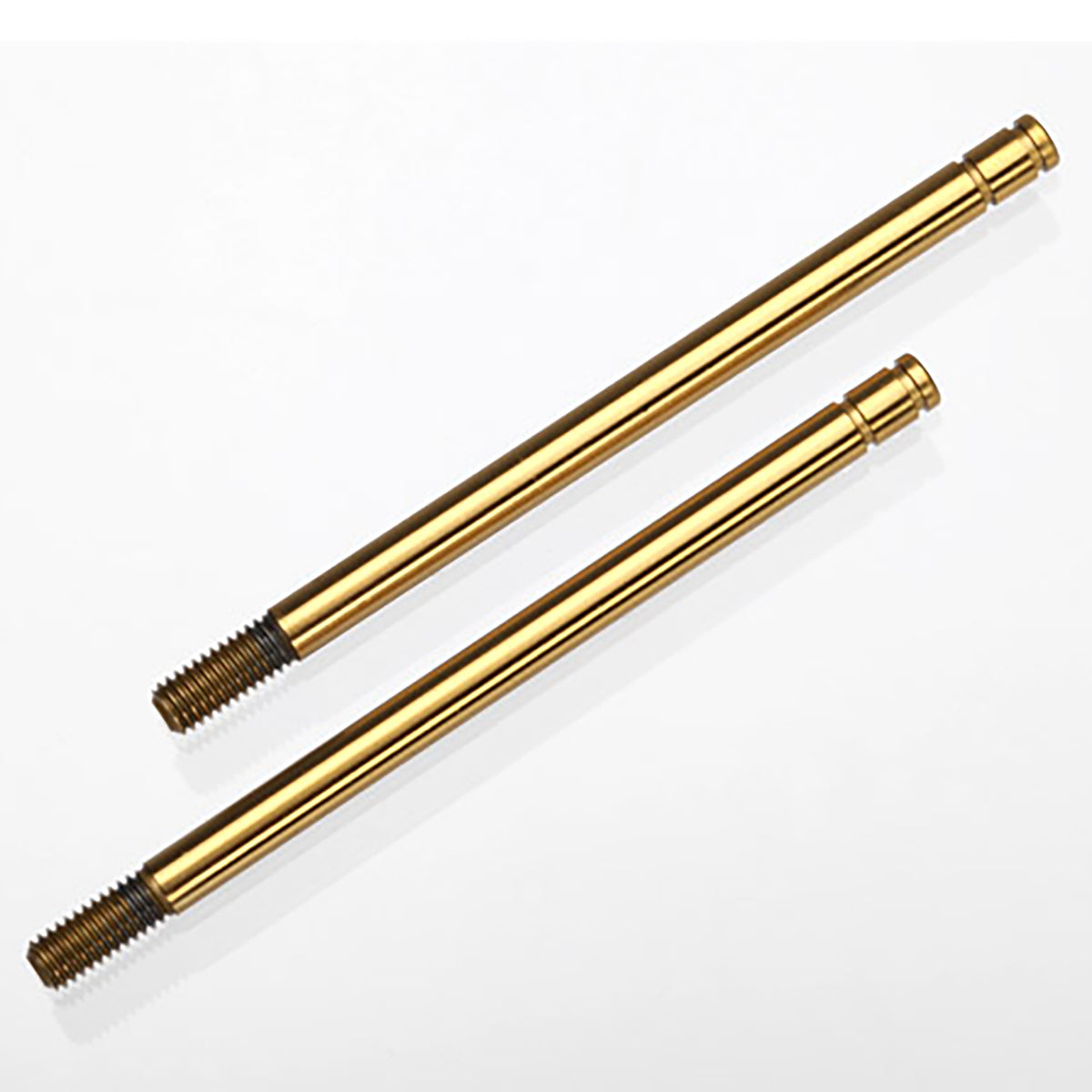 Traxxas Shock Shafts, Hardened Steel, Titanium Nitride Coated (long) (2)