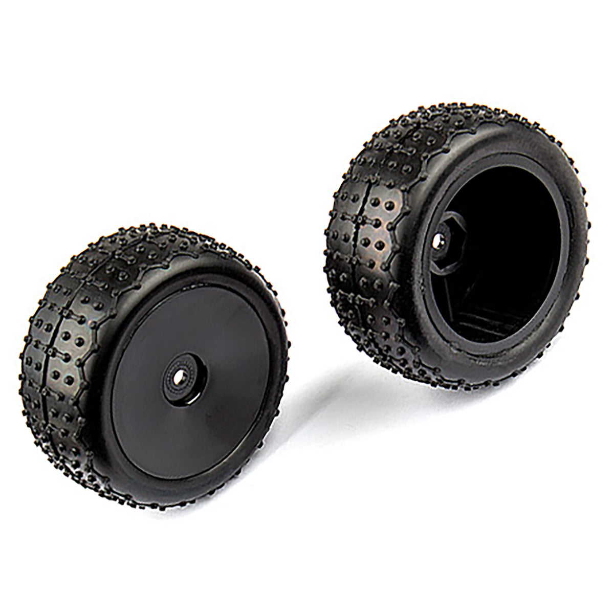 Team Associated Reflex 14B/14T Rear Pre-Mounted Wide Mini Pin Tires