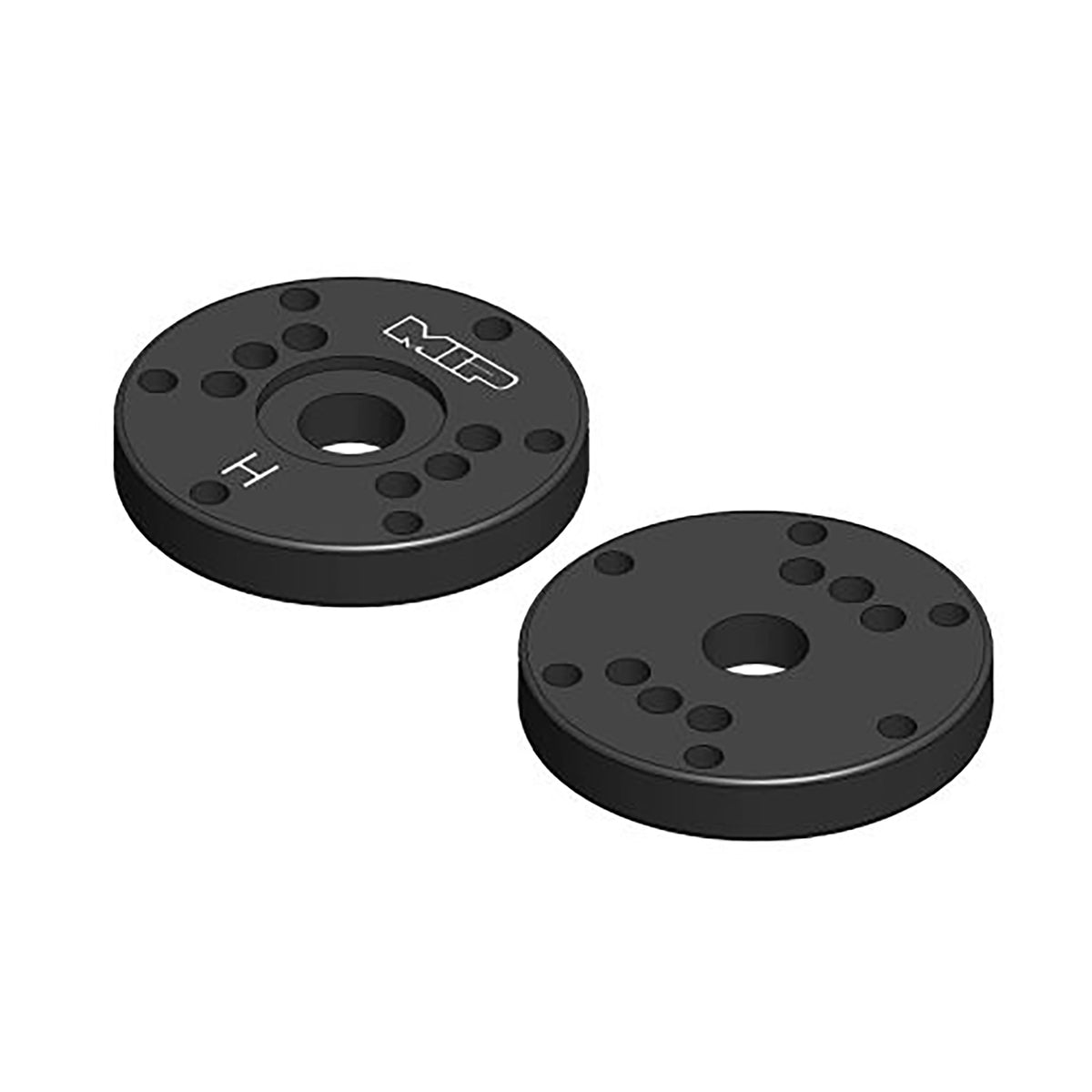 MIP Bypass1™ Hi-Flow Pistons, 6-Hole x 1.3mm, 1/8th Scale, (2)