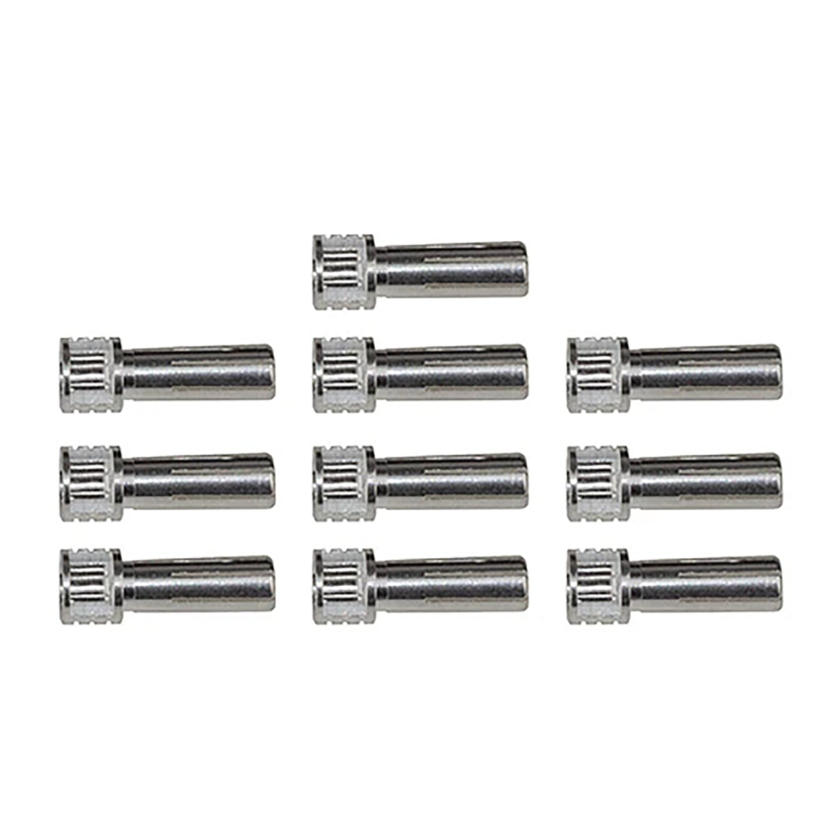 Team Associated Reedy Grip Bullets 5mm x 14mm, Silver, Qty 10