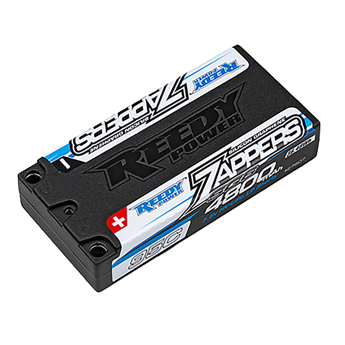 Team Associated Reedy Zappers HV SG6 2S Low Profile Shorty 95C LiPo Battery (7.6V/4800mAh) w/5mm Bullets