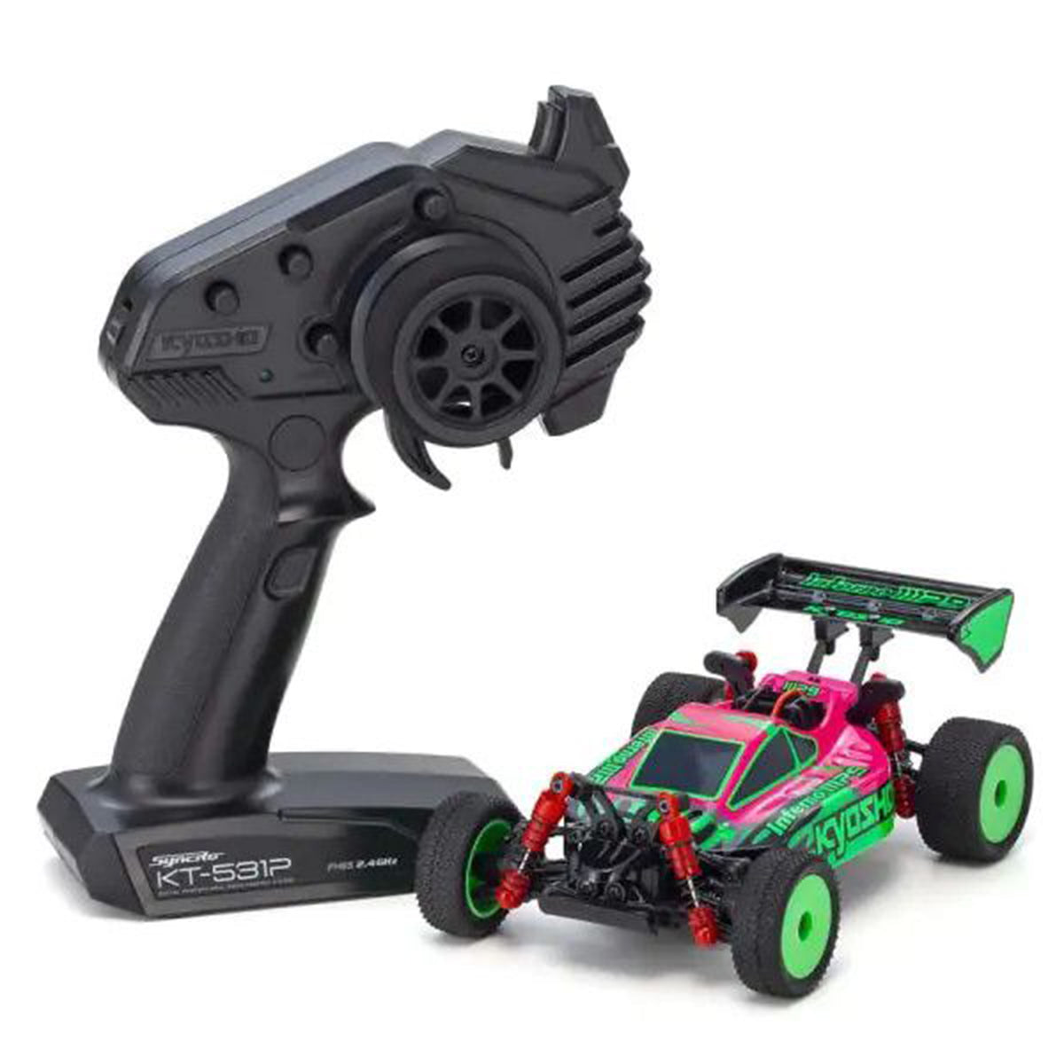 Kyosho MB-010 Mini-Z Buggy Inferno MP9 TKI Pink / Green