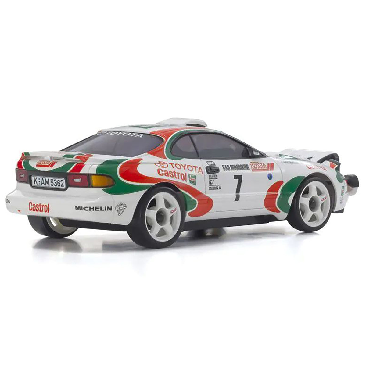 Kyosho MA-020 AWD Mini-Z ReadySet w/Celica GT-Four RC No.7 WRC 1993 Body, w/2.4GHz Radio