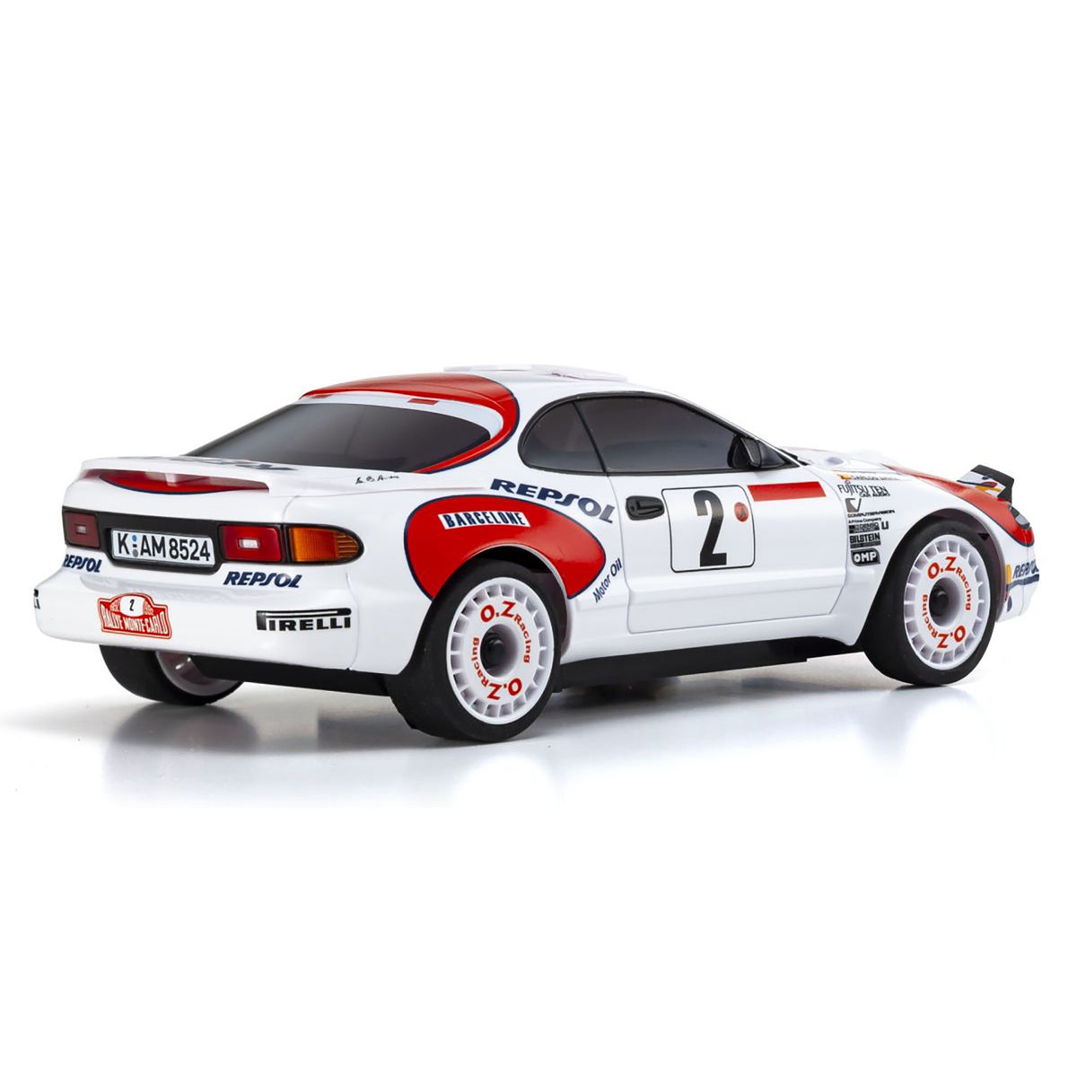 Kyosho MA-020 AWD Mini-Z ReadySet w/Toyota Celica Turbo 4WD No.2 WRC 1992 Carlos Sainz w/KT-531P 2.4GHz Radio