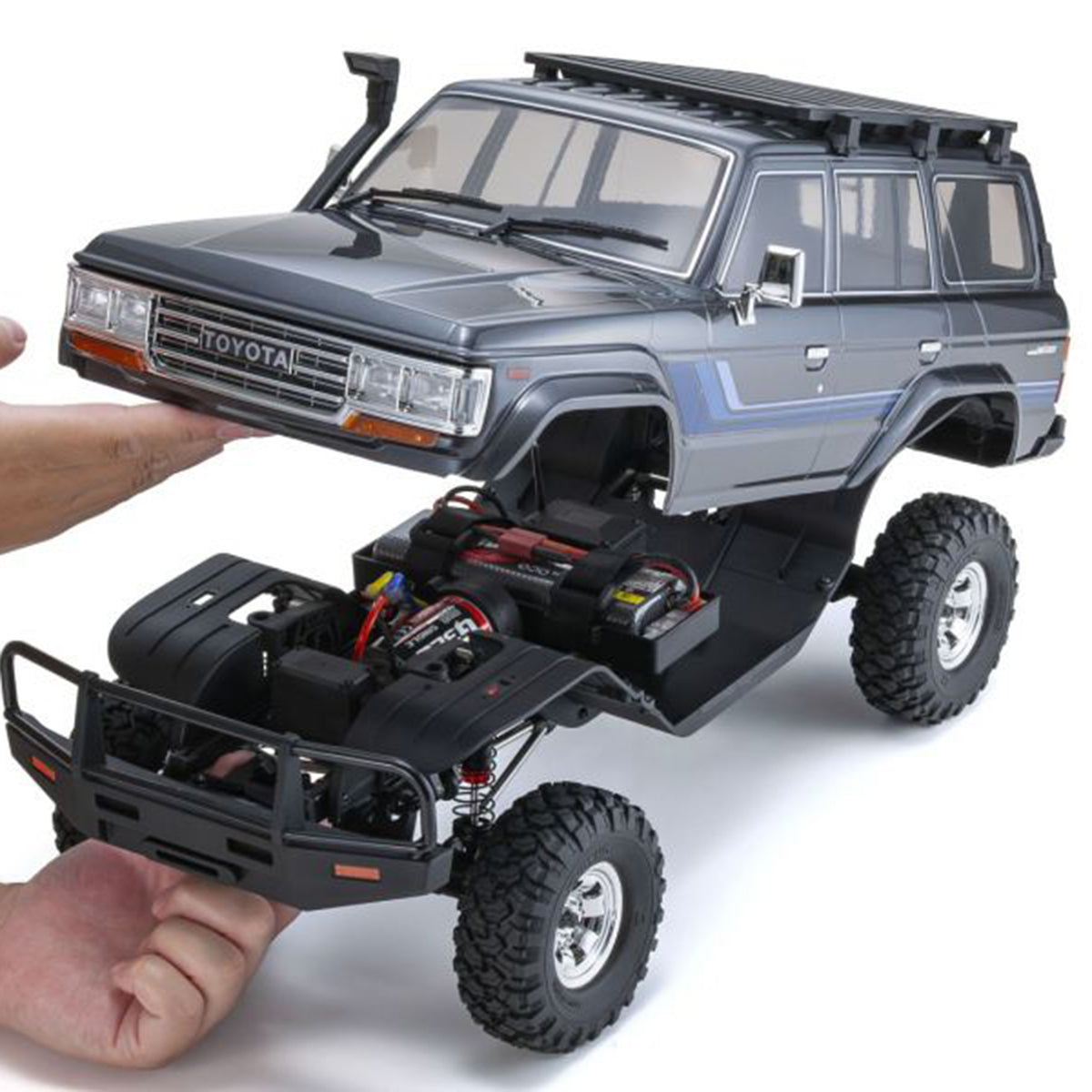 Kyosho KC10 Series Readyset Toyota Land Cruiser 60 Body Type2