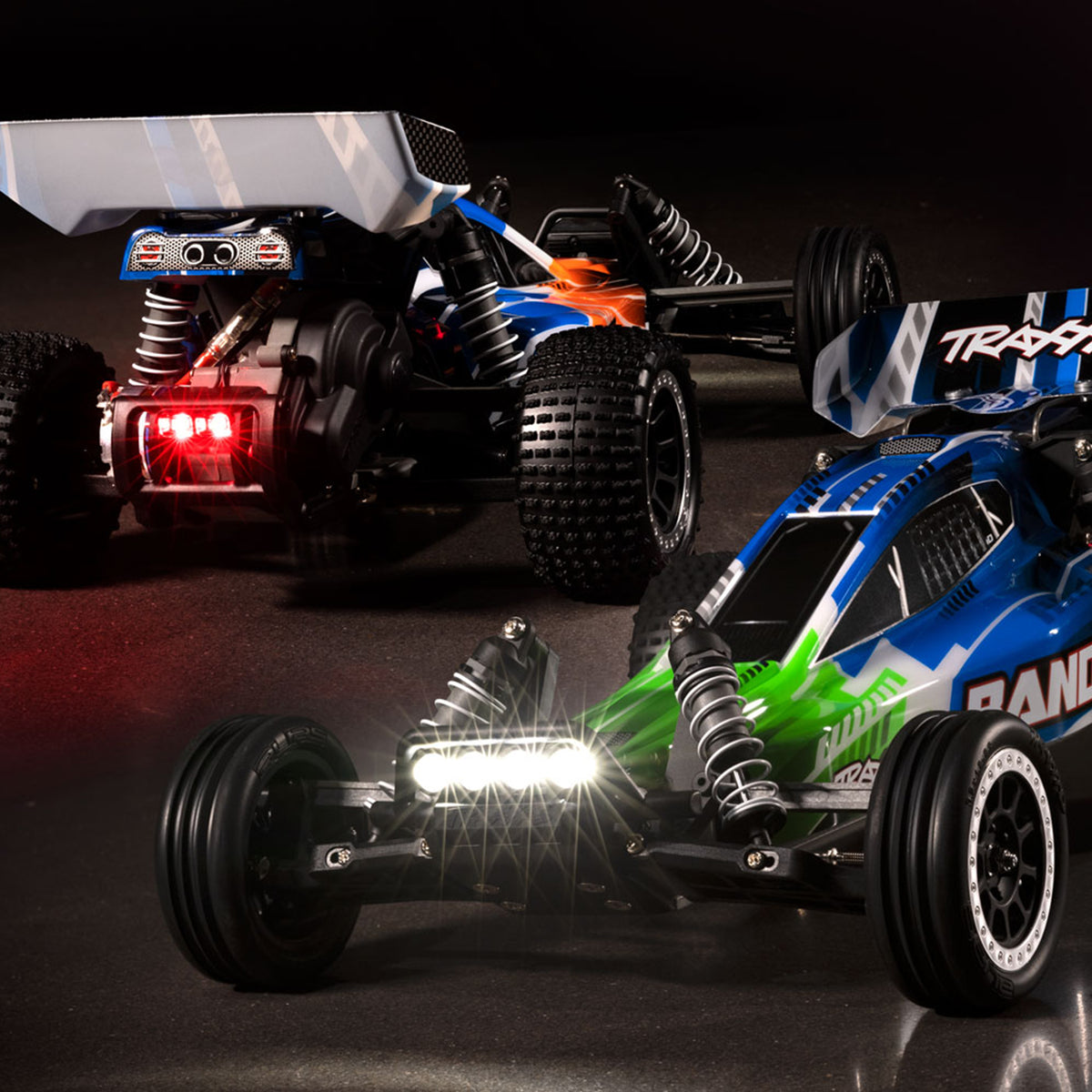 Traxxas Rustler/Bandit Light Kit w/Front & Rear Bumpers