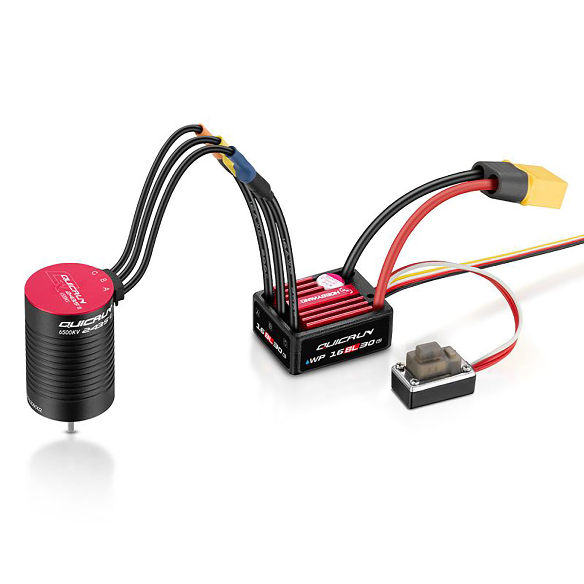Hobbywing Quicrun 16BL30 G2 ESC & 2435SL 4500KV G3 Motor Combo