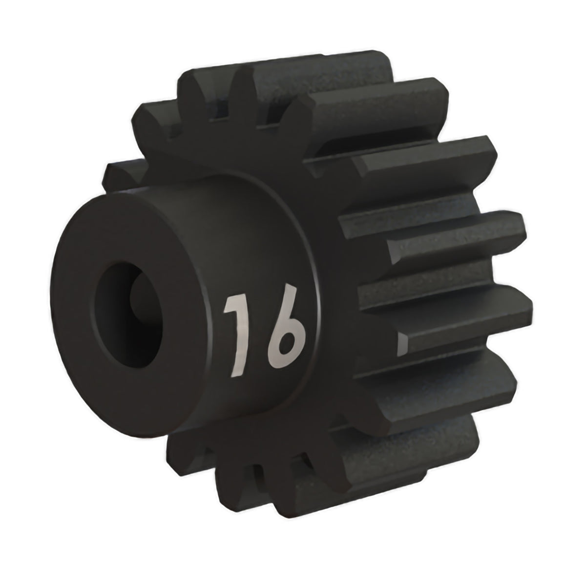 Traxxas Pinion Gear, 16-T (0.8M, 32-p), Heavy Duty (machined, hardened steel)/Set Screw
