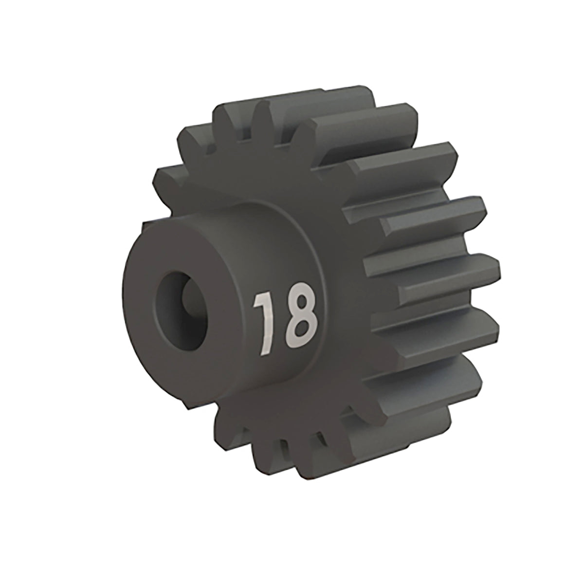 Traxxas Pinion Gear, 18-T (32-p), Heavy Duty (machined, hardened steel)/Set Screw