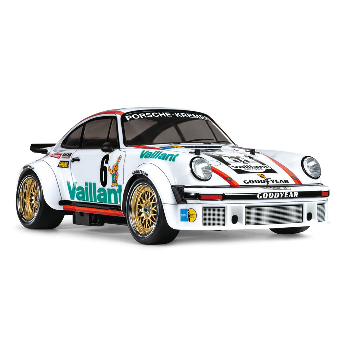 Tamiya 45th Anniversary Commemorative Model Porsche 934 Coupe Vaillant 1/10 4WD Electric Touring Car Kit (TA02SW)
