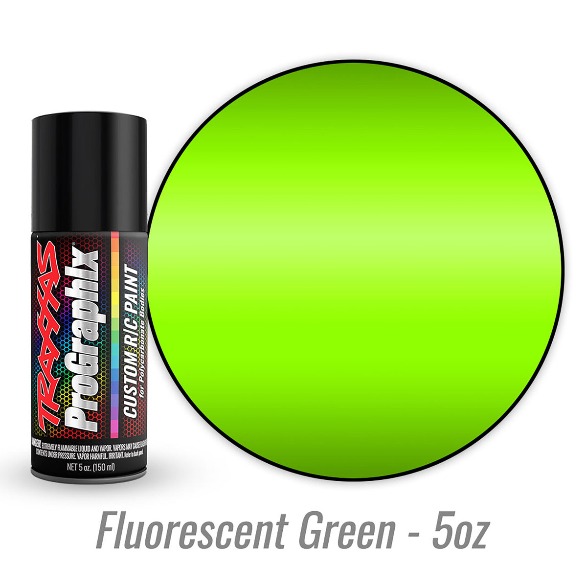 Traxxas ProGraphix Florescent Green Custom R/C Lexan Spray Paint (5oz)