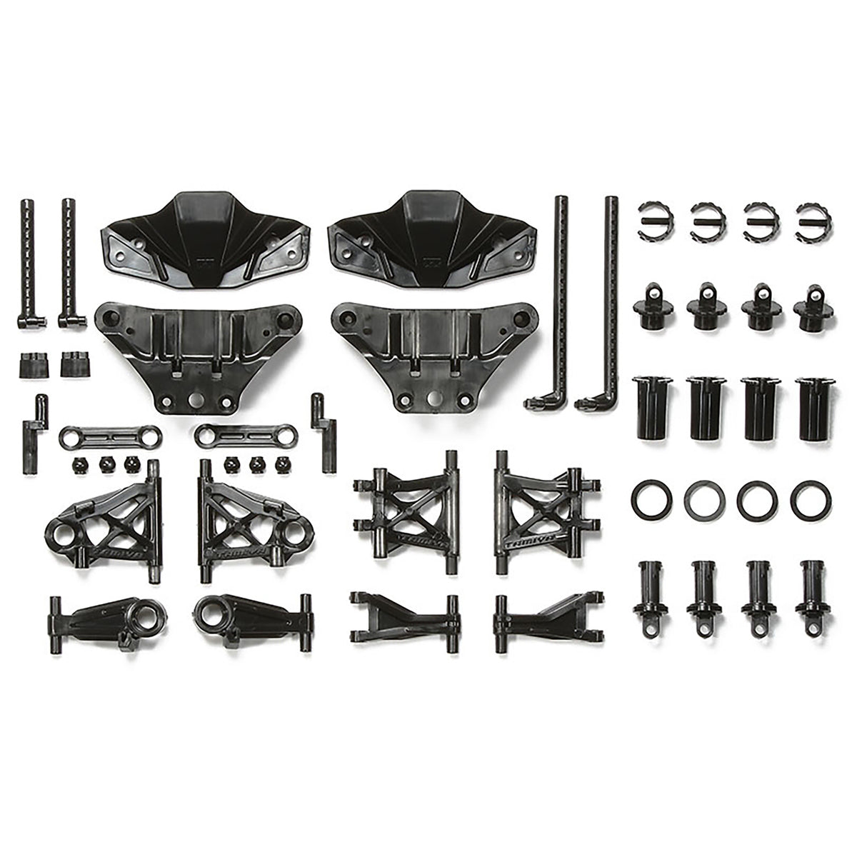Tamiya RC TT02 B Parts (Suspension Arms)