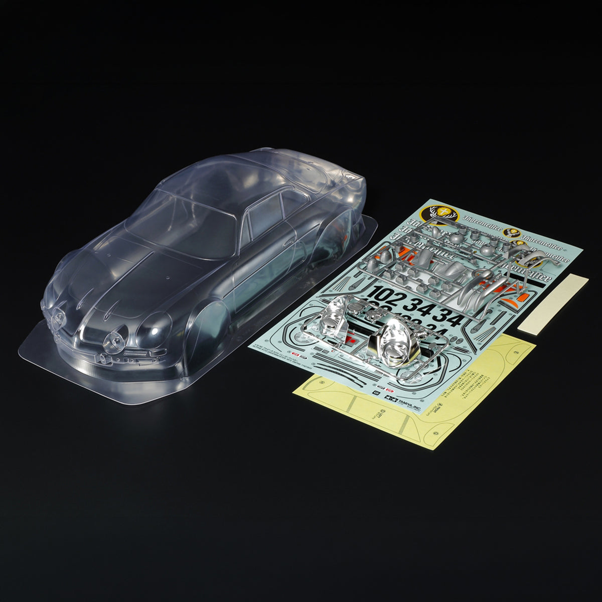 Tamiya 1/10 RC Alpine A110 Jagermeister 73 Body Parts Set