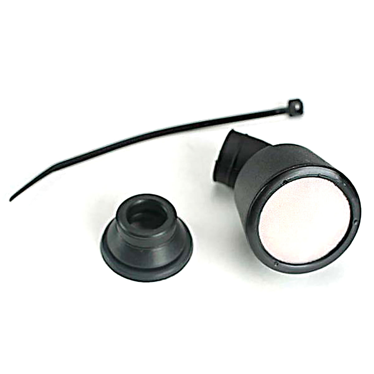 Traxxas Air Filter Housing/Foam Insert/Straight Base/Angled Base/Cable Tie (1-each) (TRX® 2.5, 2.5R, 3.3)