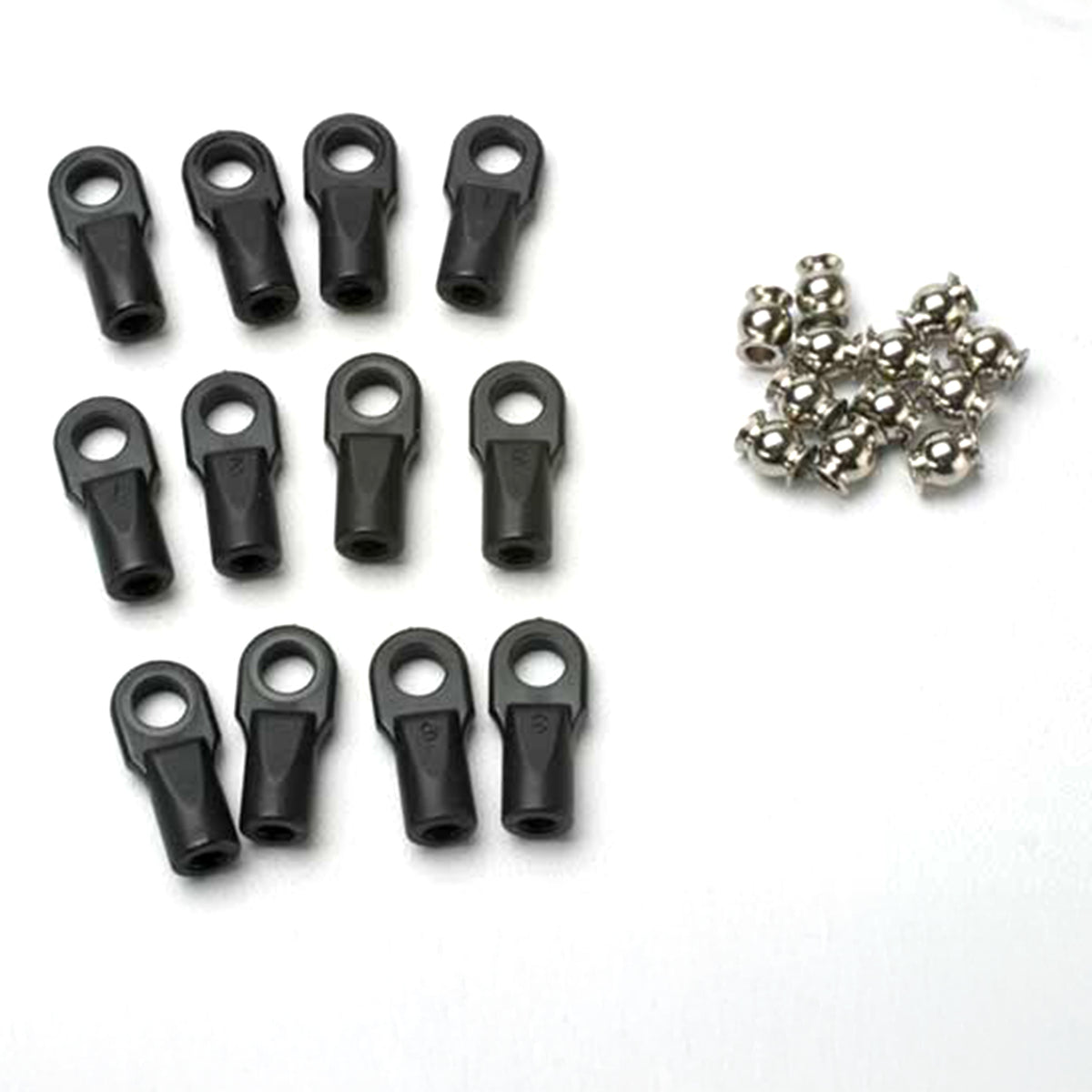 Traxxas Large Rod Ends w/Hollow Balls (12)