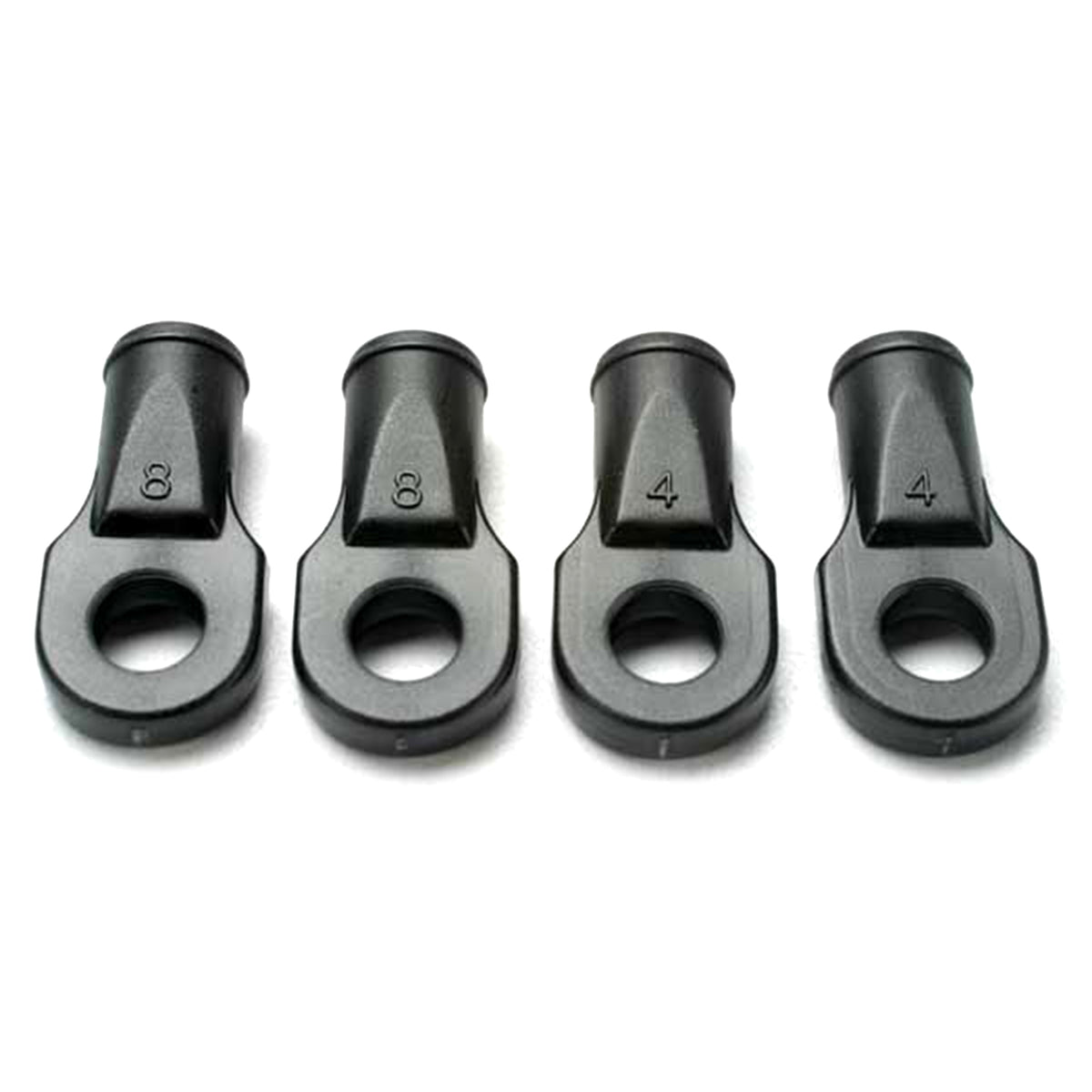 Traxxas Rod Ends, Revo® (large, for rear toe link only) (4)