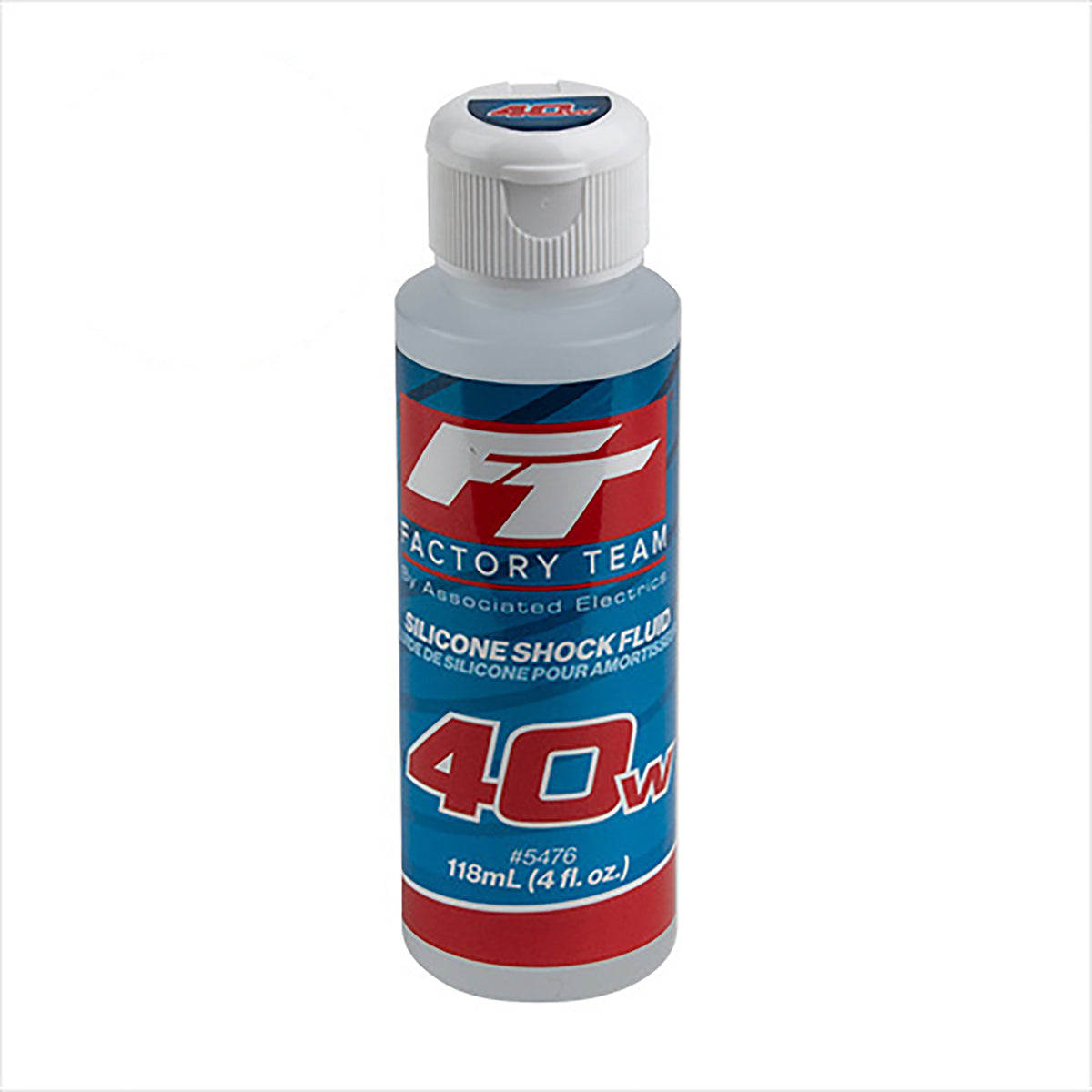 Team Associated Factory Team Silicone Shock Oil, 40wt (500 cSt), 4oz.