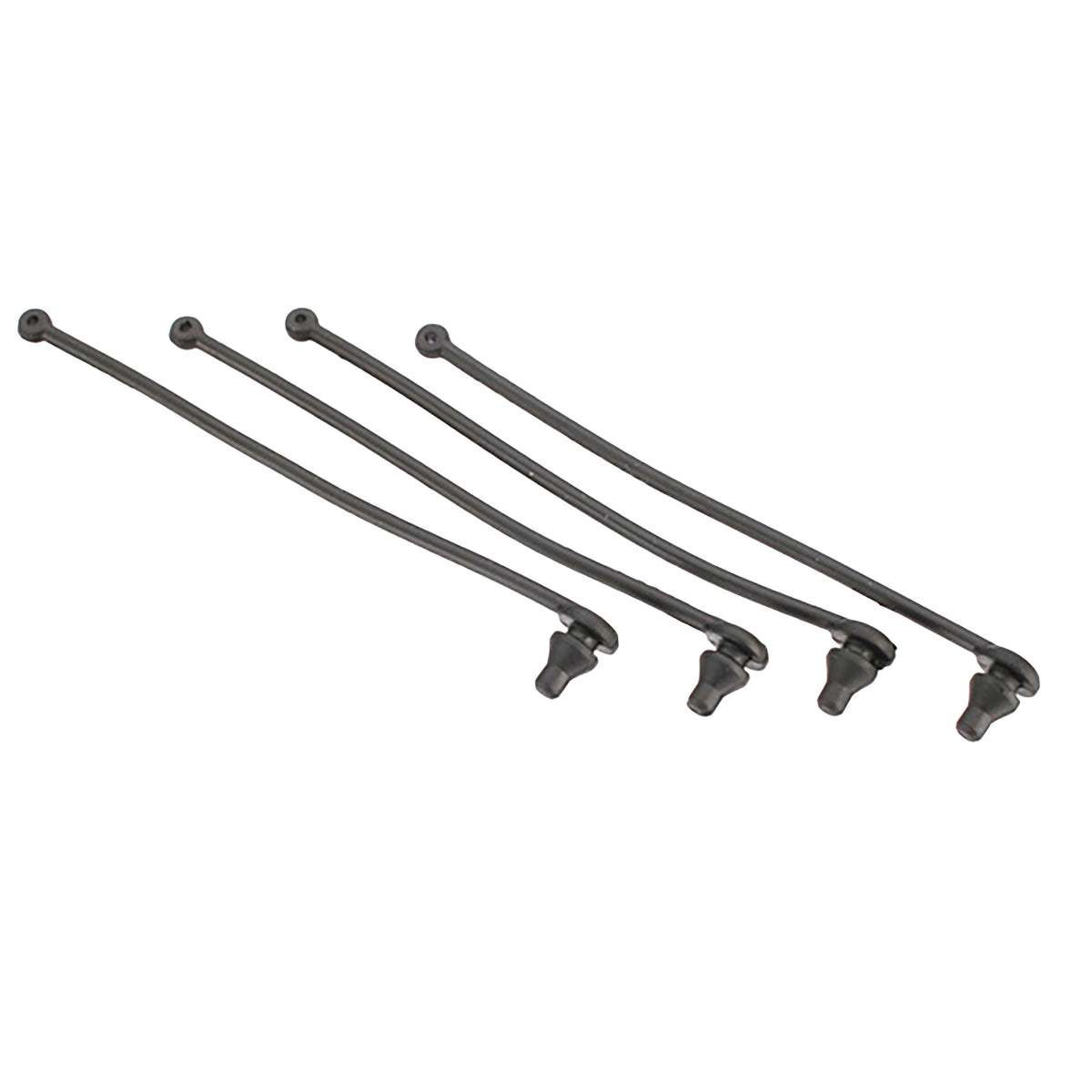 Traxxas Body Clip Retainer, Black (4)