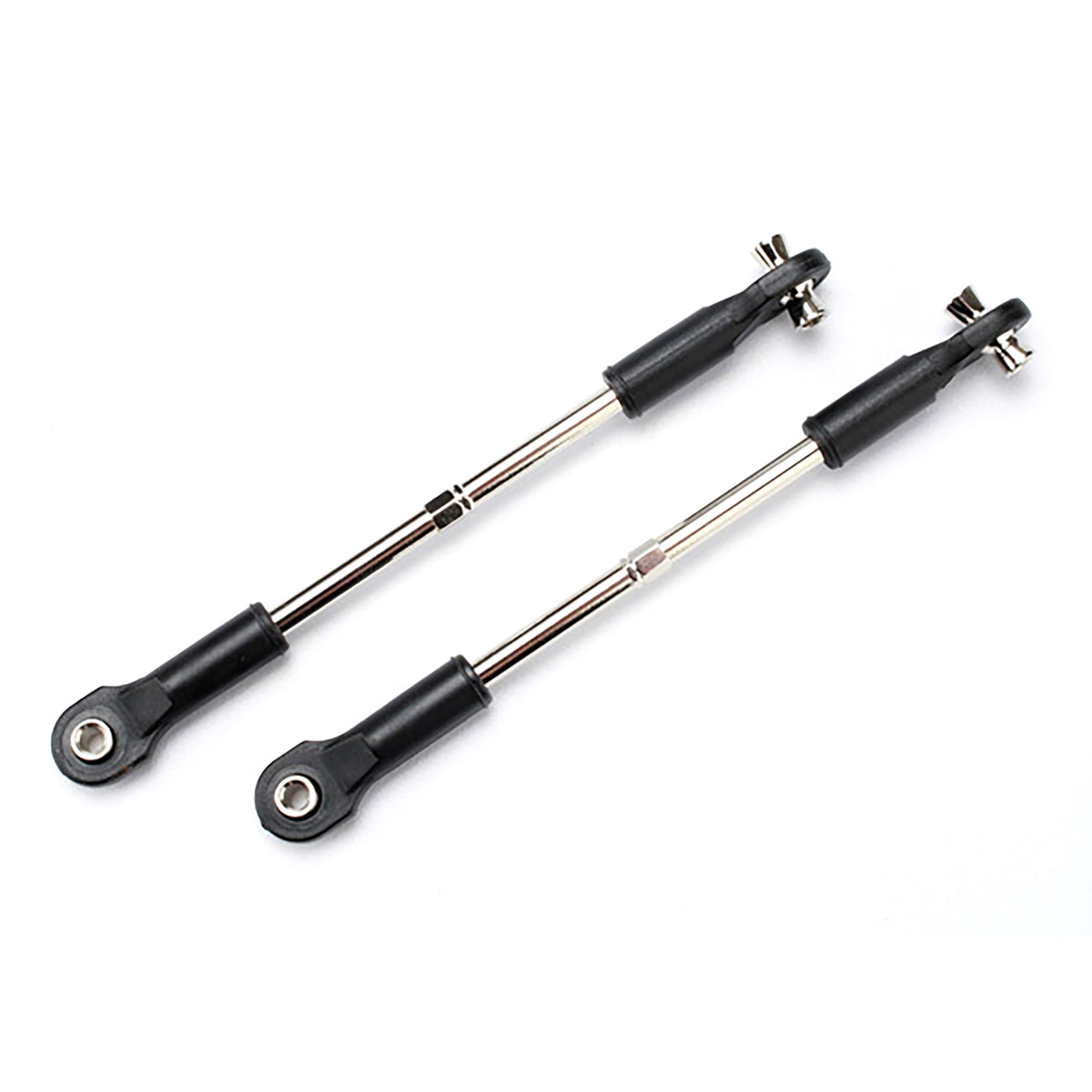 Traxxas Turnbuckles, toe links, 72mm (2) (assembled with rod ends and hollow balls)