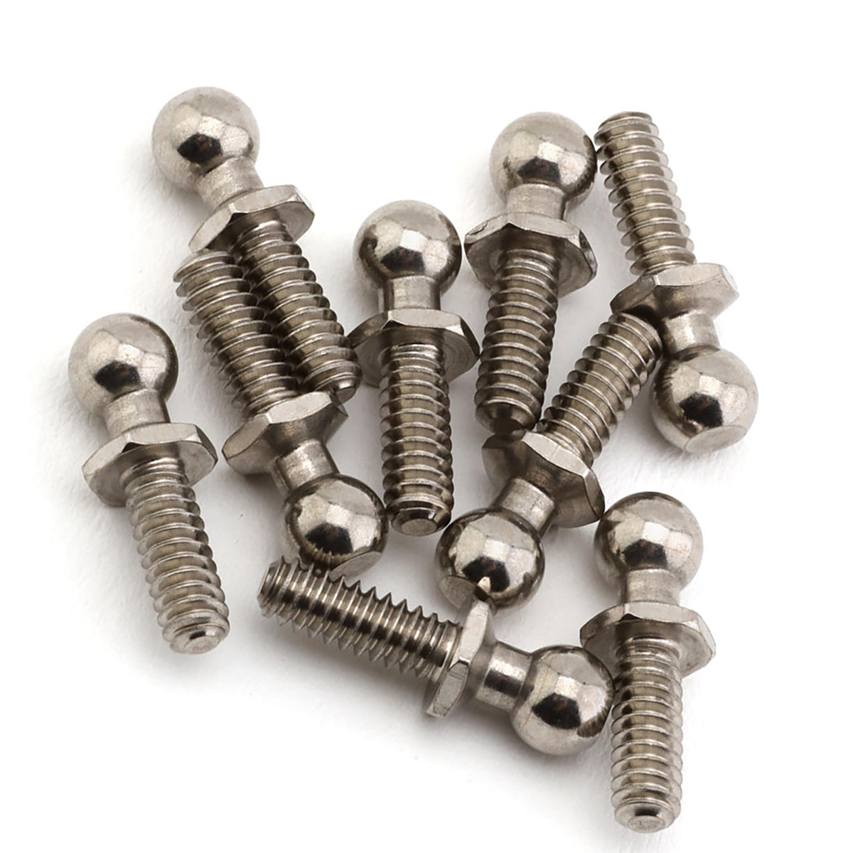 Team Associated RC10 Ballstud .30 Silver