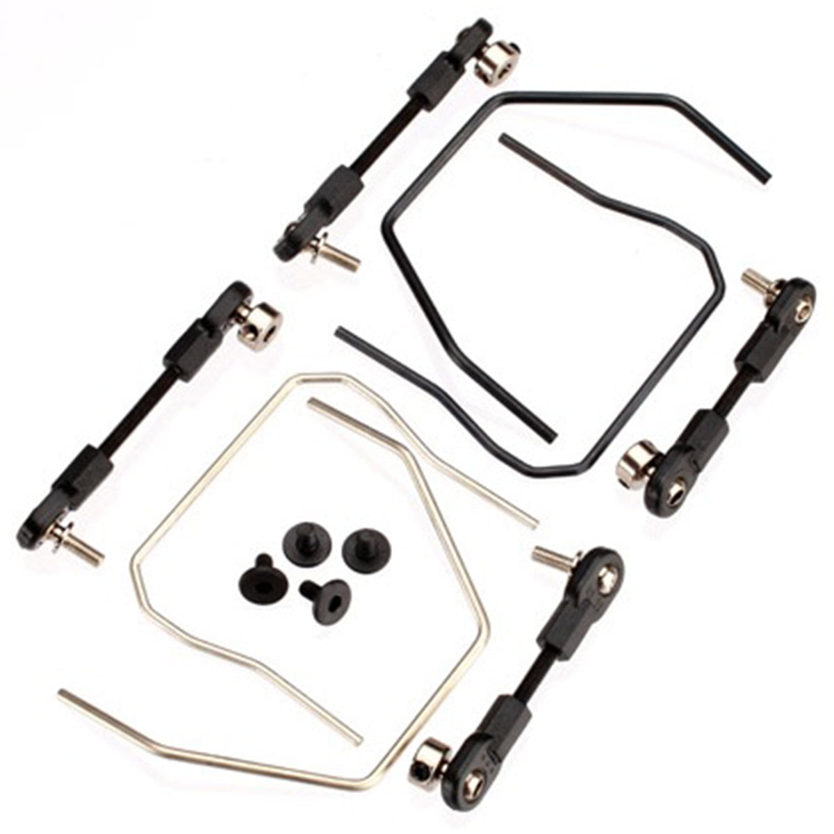 Traxxas Sway Bar Kit (front and rear) (includes front and rear sway bars and adjustable linkage)