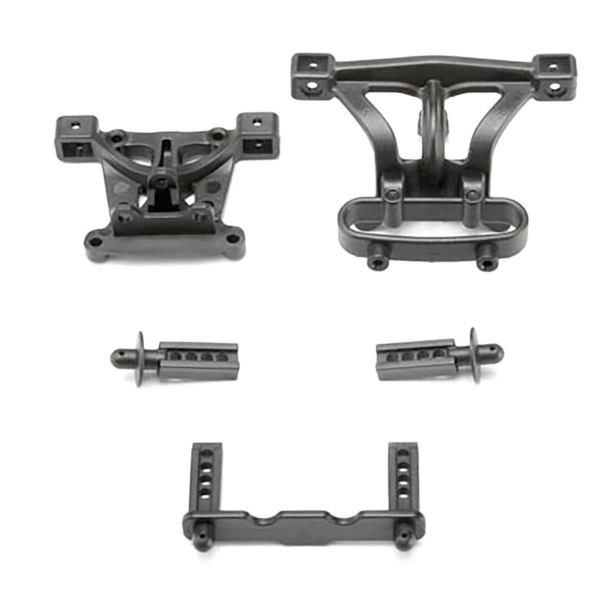 Traxxas Body Mounts, Front & Rear/Body Mount Posts, Front & Rear