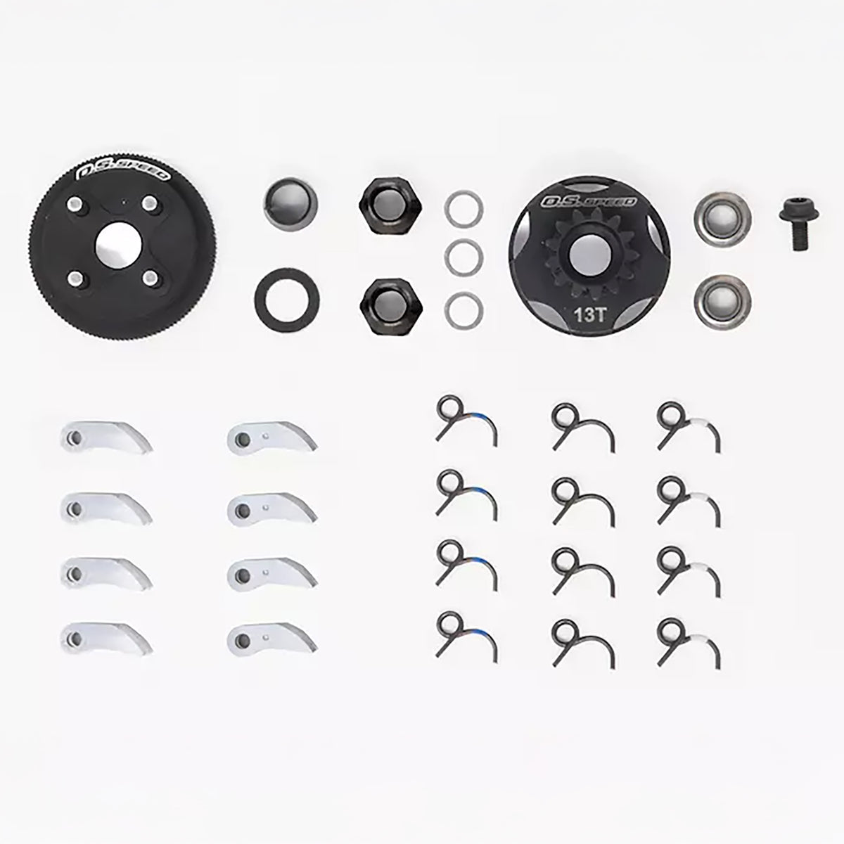 O.S. Engines Off Road 4-Shoe Clutch System