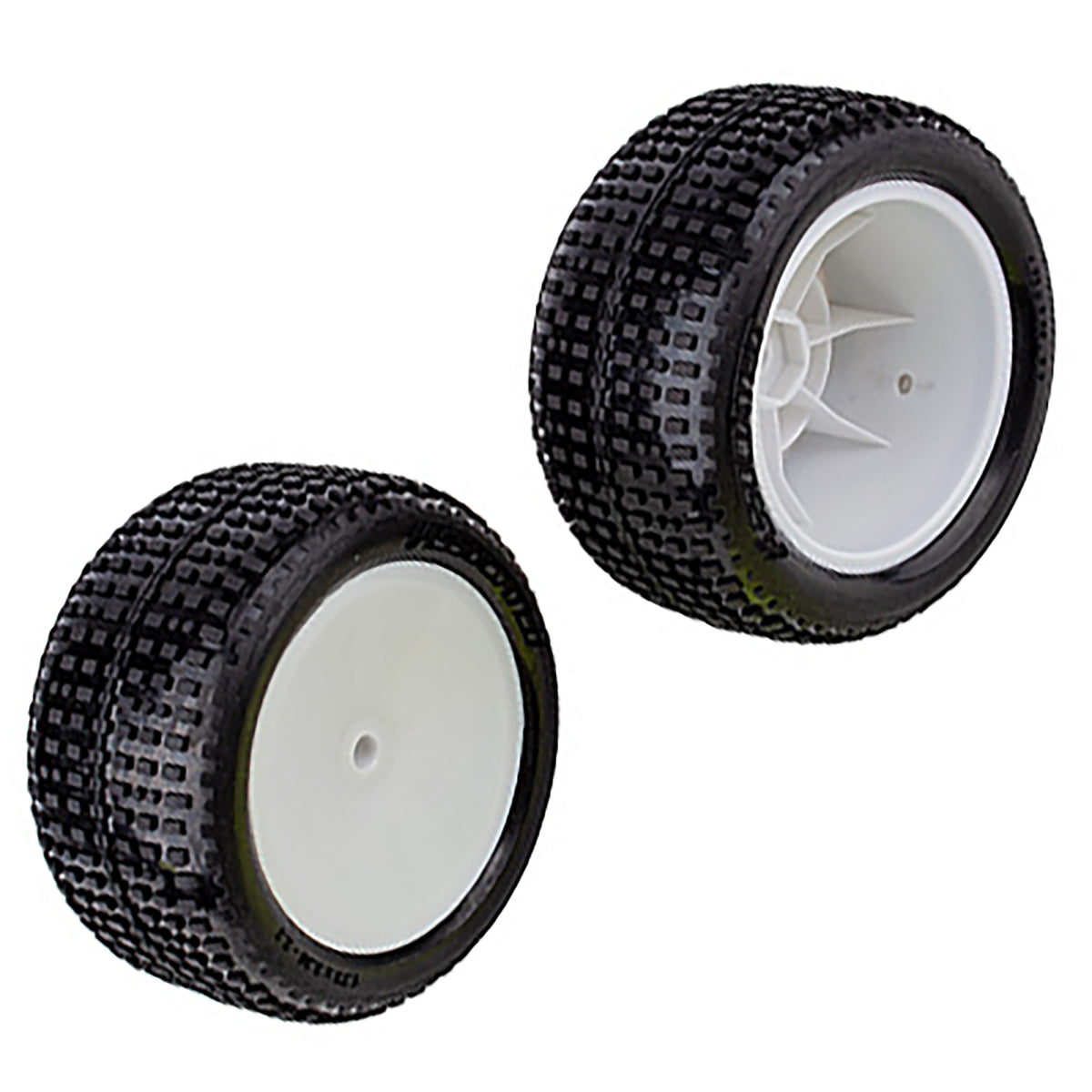 Team Associated RB10 RTR Rear Pre-Mounted Tires (White) (2)