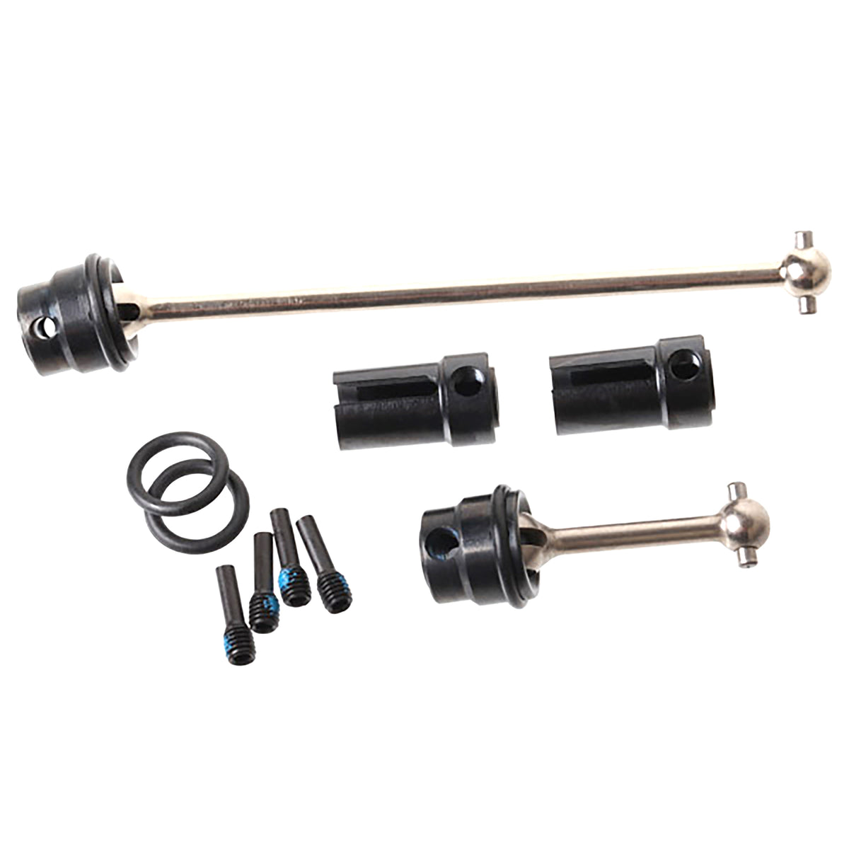 Traxxas Driveshafts, Center (steel constant-velocity) Front (1), Rear (1) (fully assembled)