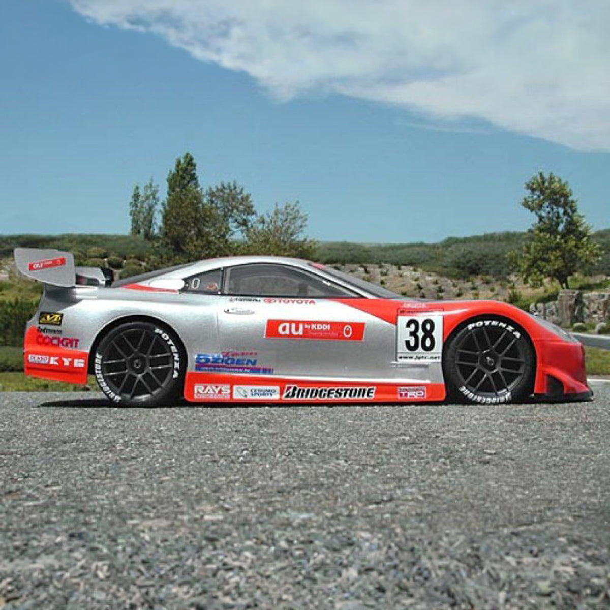HPI Toyota Supra GT Body (200mm), Clear