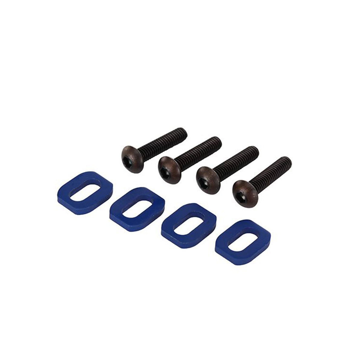 Traxxas Blue Aluminum Motor Mount Washers (4)
