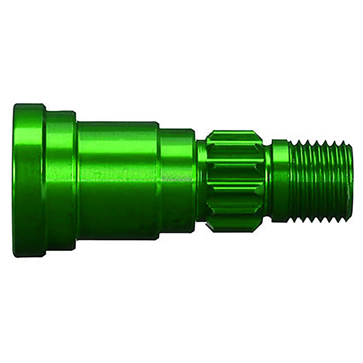 Traxxas Stub Axle, Aluminum (green-anodized) (1) (use only with #7750X driveshaft)
