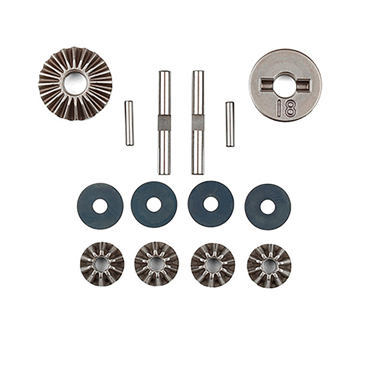 Team Associated RC8B4 Differential Gear Set, 18mm HTC