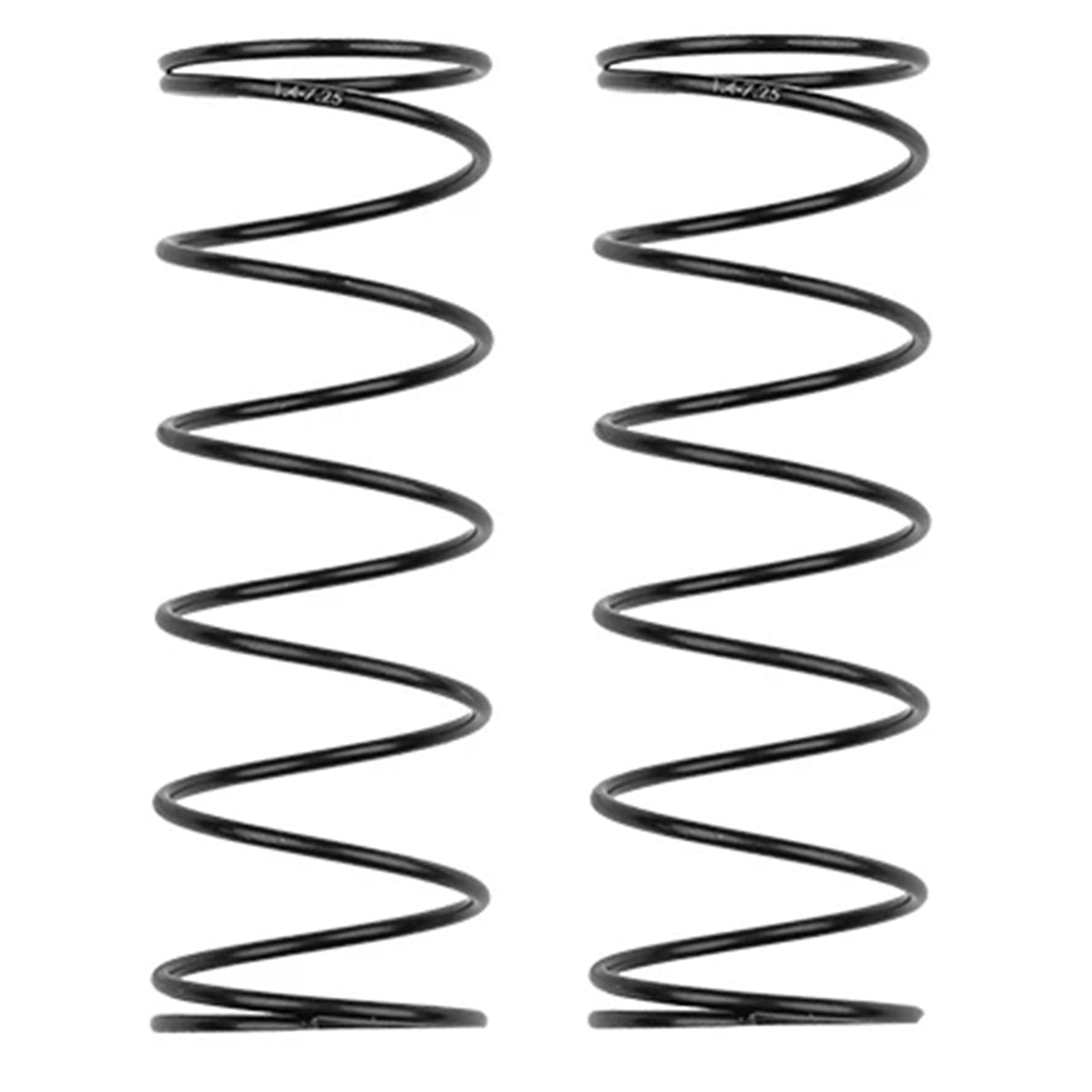 Team Associated 16mm Shock Springs, Gray 4.10 lb/in, L66, 7.25T, 1.4D