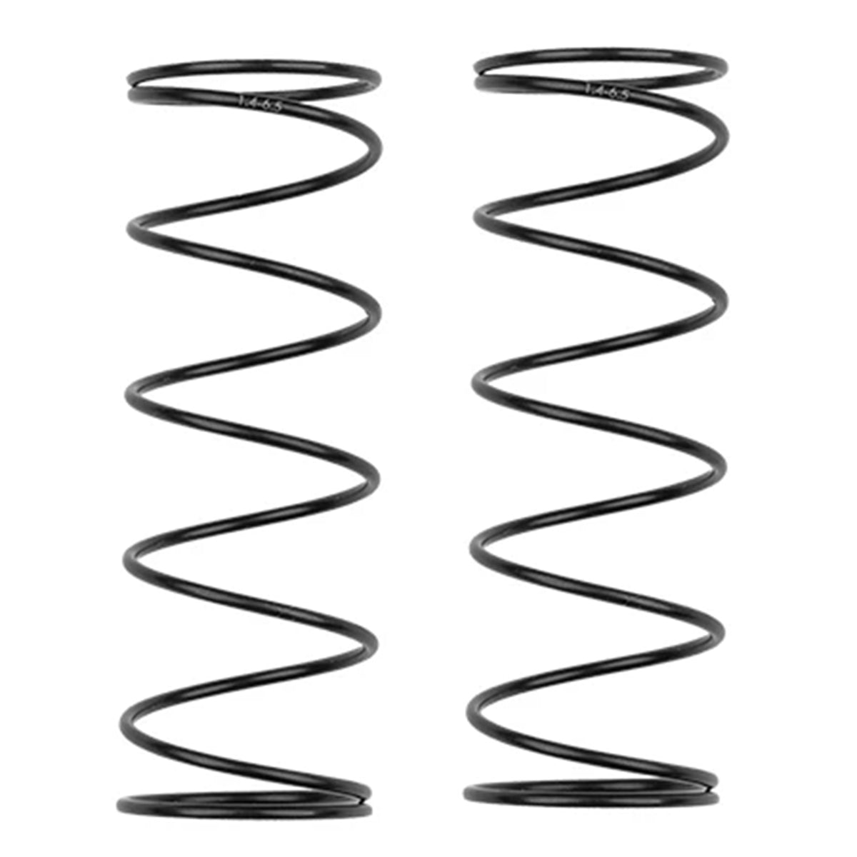 Team Associated 16mm Shock Springs, Red 4.55 lb/in, L66, 6.50T, 1.4D