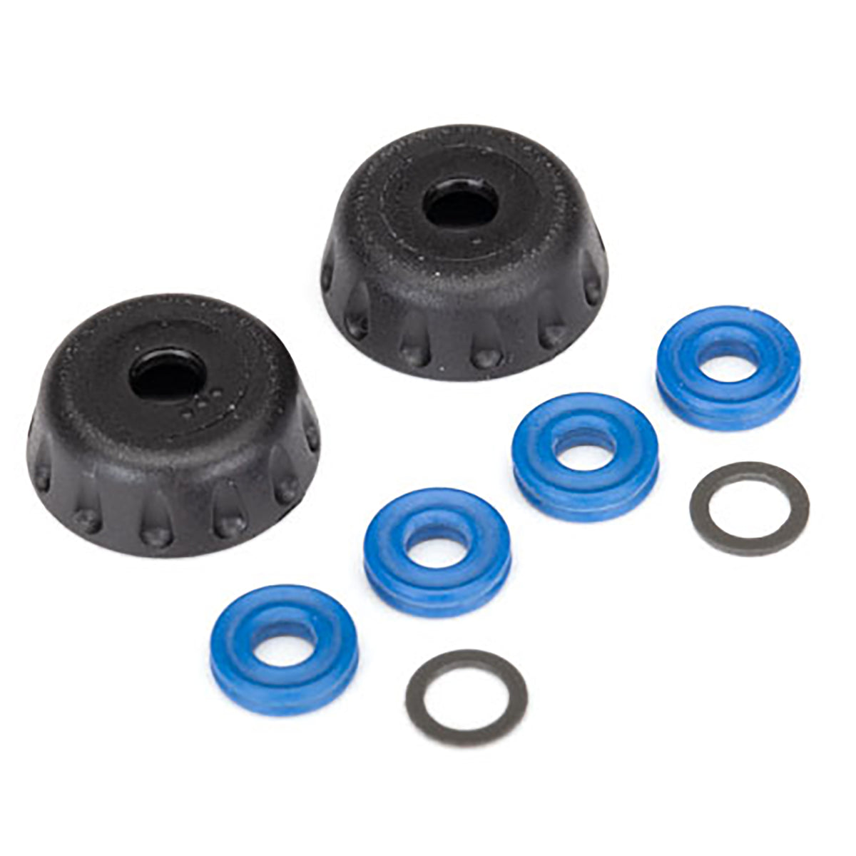 Traxxas Double Seal Kit, GTR Shocks (x-rings (4)/4x6x0.5mm PTFE-coated washers (2)/ bottom caps (2)) (renews 2 shocks)