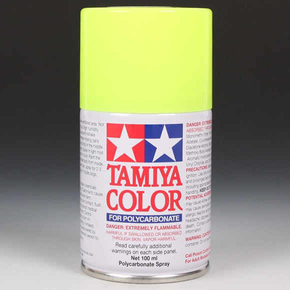 Tamiya Polycarbonate PS-27 Florescent Yellow Paint
