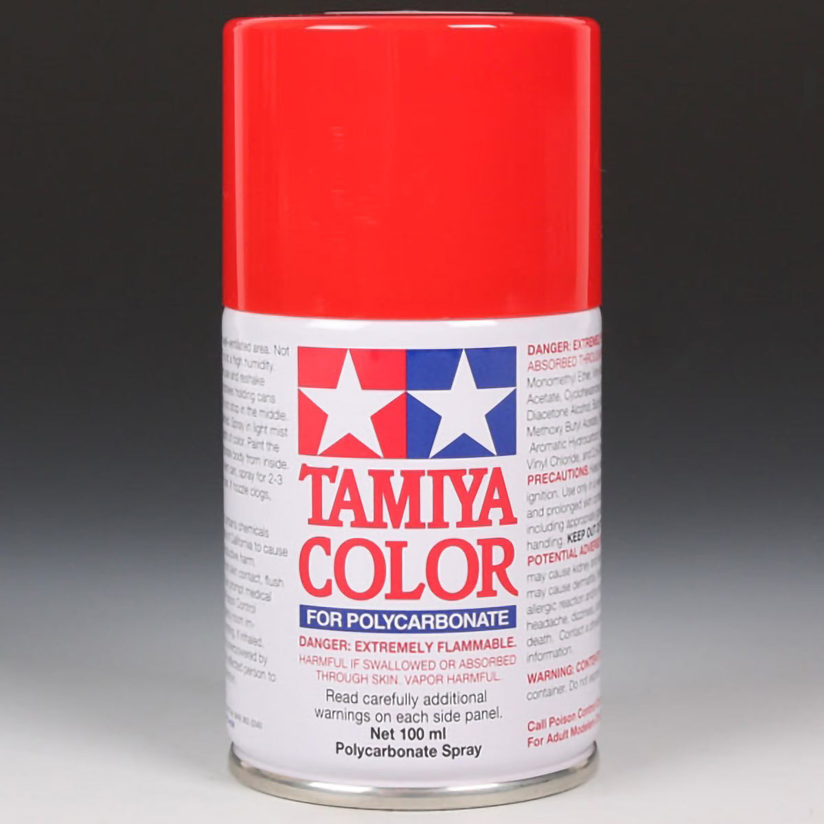Tamiya Polycarbonate PS-34 Bright Red Paint
