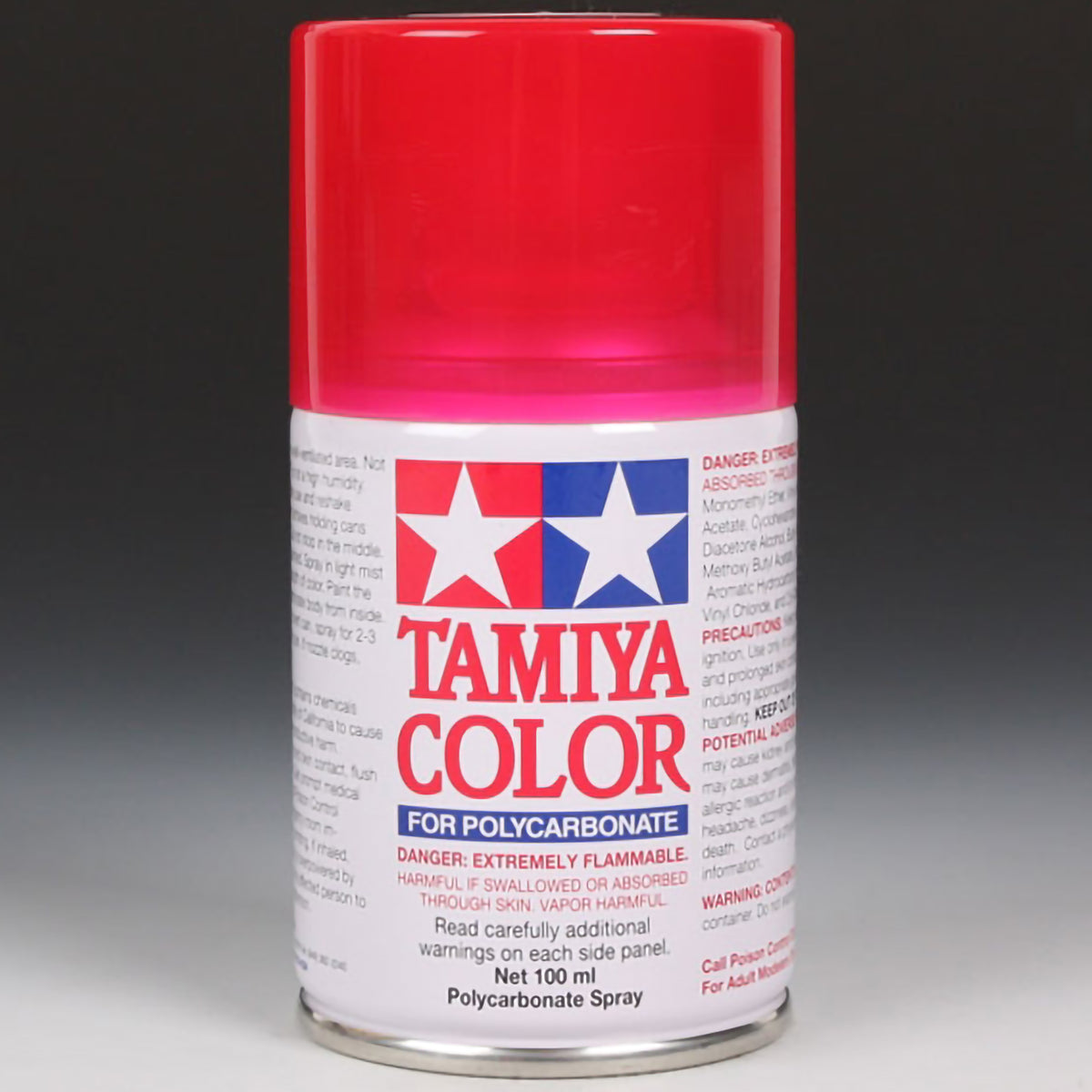 Tamiya Polycarbonate PS-37 Translucent Red Paint
