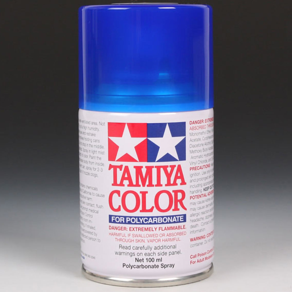 Tamiya Polycarbonate PS-38 Translucent Blue Paint