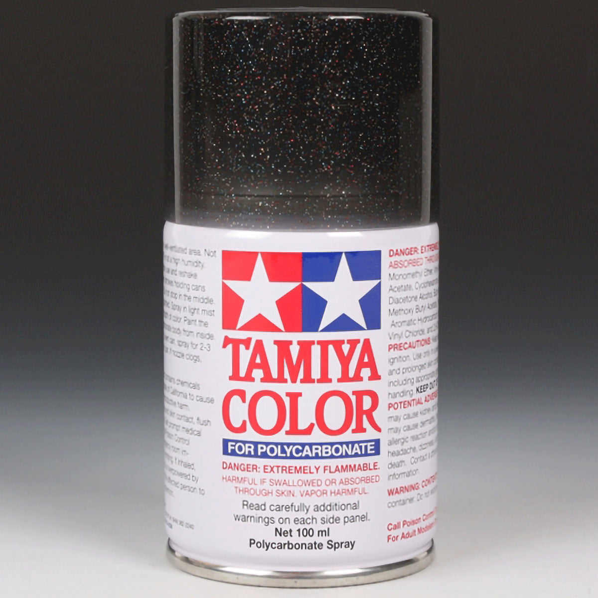 Tamiya Polycarbonate PS-53 Lame Spray (Black Glitter) Paint