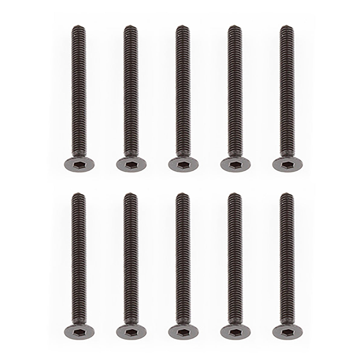 Team Associated M3x30mm Flat Head Countersunk Screws (10)