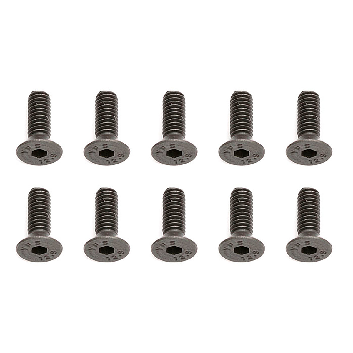 Team Associated M4x12mm Flat Head Screws
