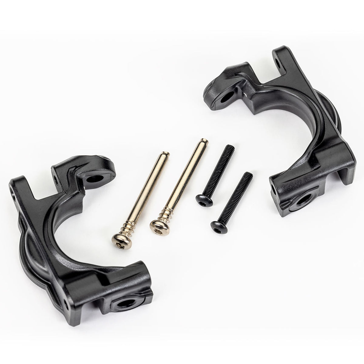 Traxxas Jato/Hoss/Rustler/Slash 4x4 Extreme Heavy Duty Caster Blocks (Black) (2)