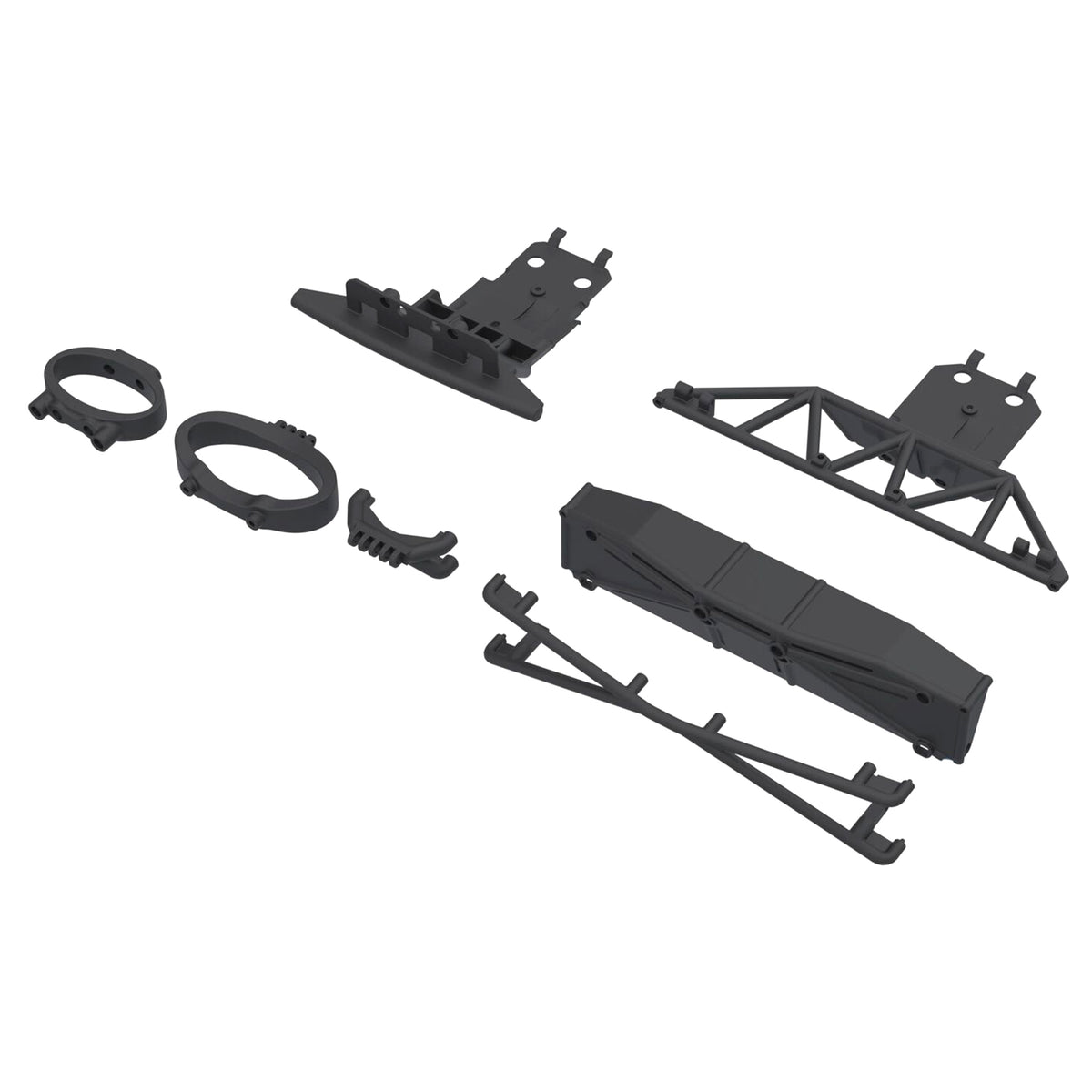 Arrma Lower Skid and Bumper Set - SENTON