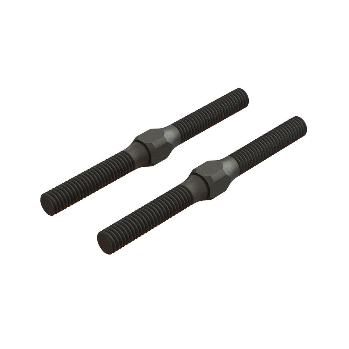 Arrma Steel Turnbuckle M4x48mm Black (2) AR330542