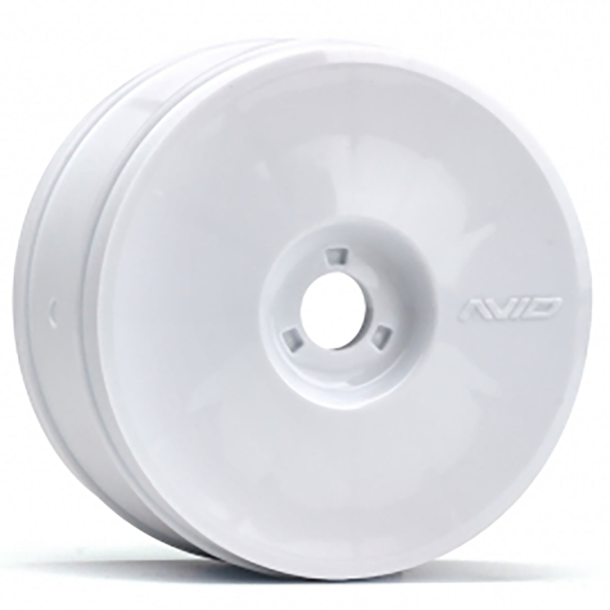 Avid RC Truss V2 1/8th Buggy Wheel 83mm Set, White (83mm Fits all 17mm Hex Vehicles)